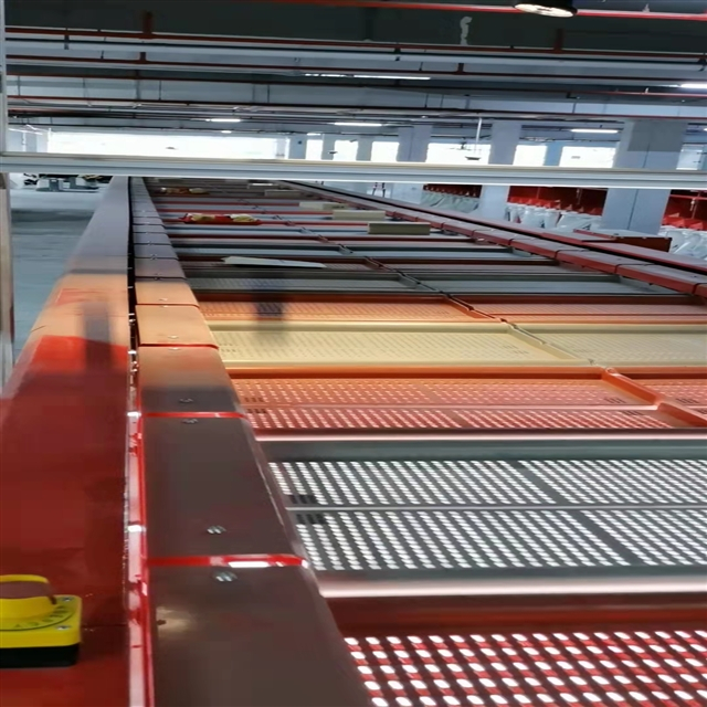Trieur de compartiments à bombes à plateaux à grande vitesse pour livraison express