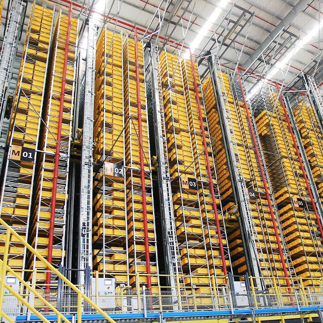 Empileur ASRS Miniload à colonne simple/double pour tabac