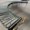 Convoyeur à rouleaux extensible télescopique Déchargement flexible