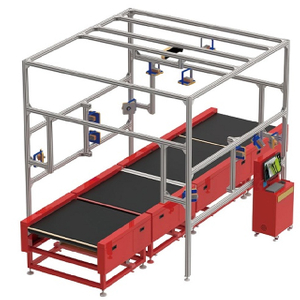 Trieuse de colis du système de tri statique dynamique DWS pour Express