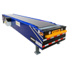 Chargement et déchargement de camions de conteneurs à bande télescopique